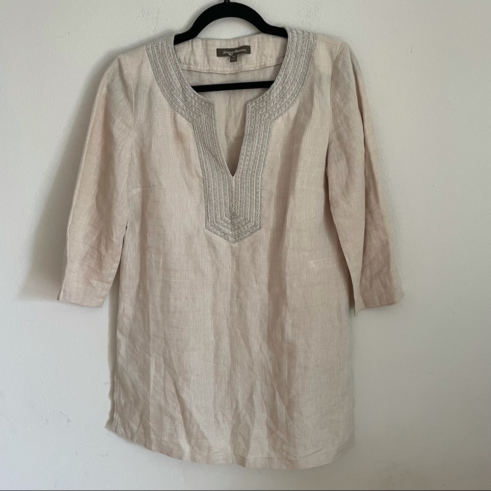 100%LinenTommy Bahama  Tunic S